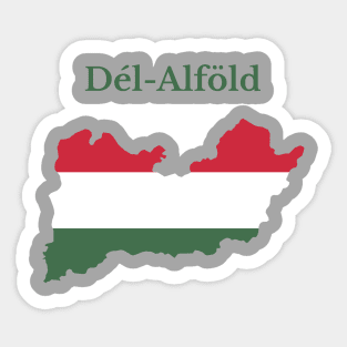 Southern Great Plain Region, Hungary. Sticker